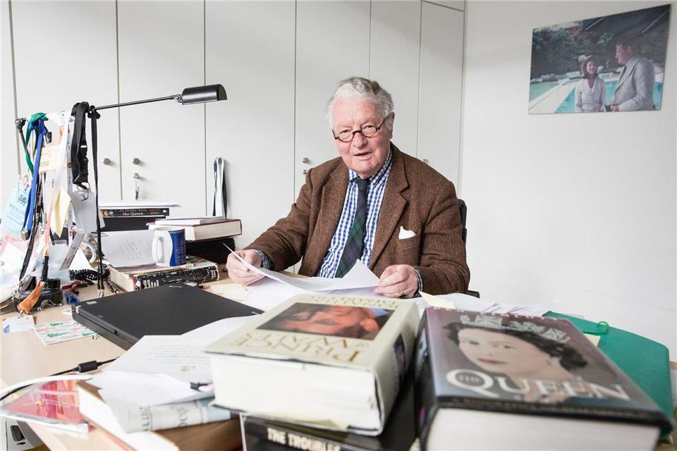 Er selbst nannte sich gern „Königsfritze“, andere nannten ihn „Sir Rolf“. (Archivbild)picture alliance / Christian Charisius/dpa