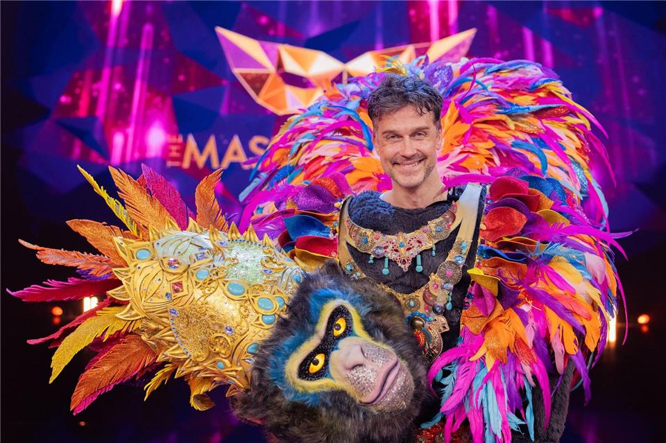 Er war der „King“: Im Affen-Kostüm steckte Wayne Carpendale.  Er wurde Dritter. Rolf Vennenbernd/dpa