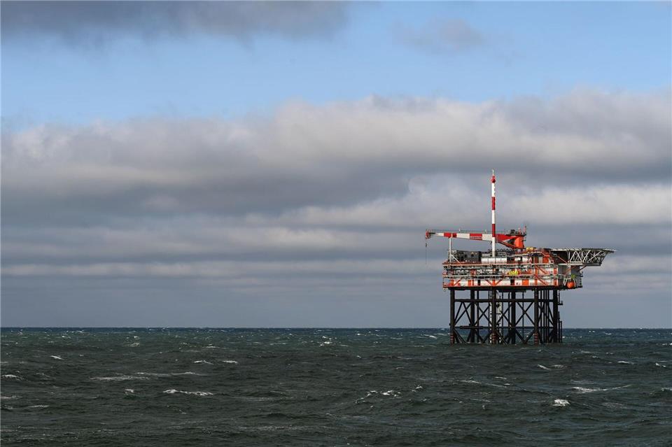 Erdgasförderung in der Nordsee soll deutlich erschwert werden.Lars Penning/dpa