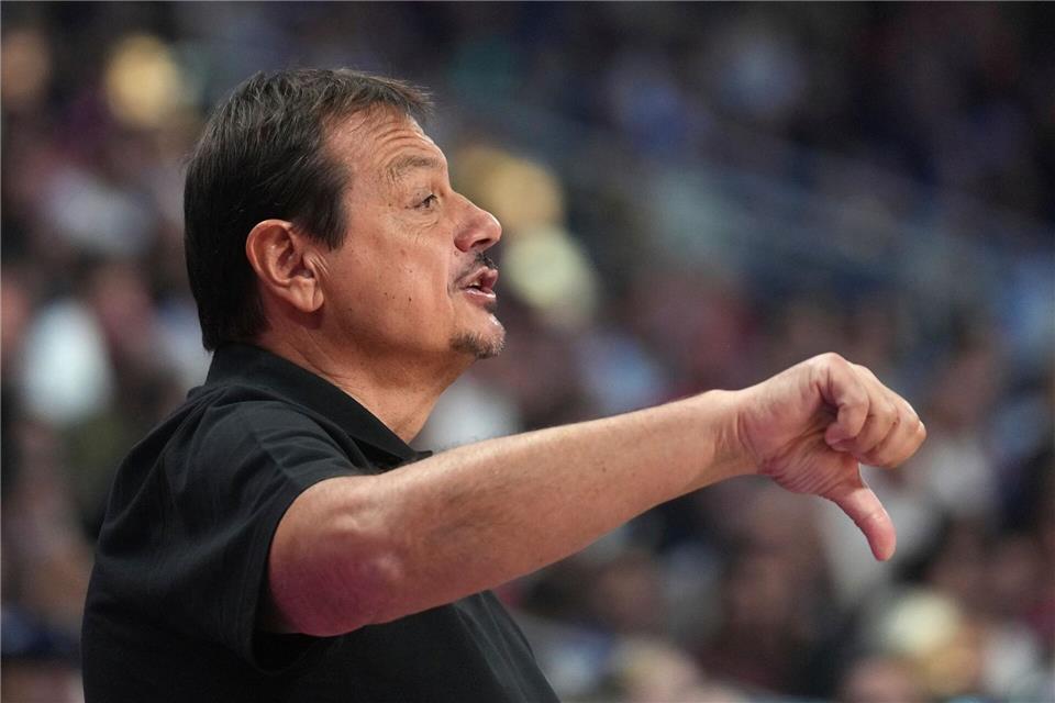 Ergin Ataman und die Türkei treffen im EM-Finale auf Deutschland.Sergei Grits/AP/dpa
