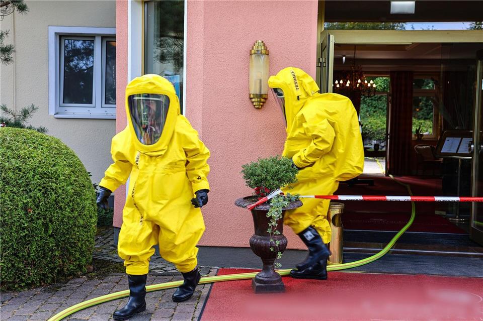 Erhöhte Ammoniakwerte haben einen größeren Einsatz ausgelöst.  Alex Talash/dpa