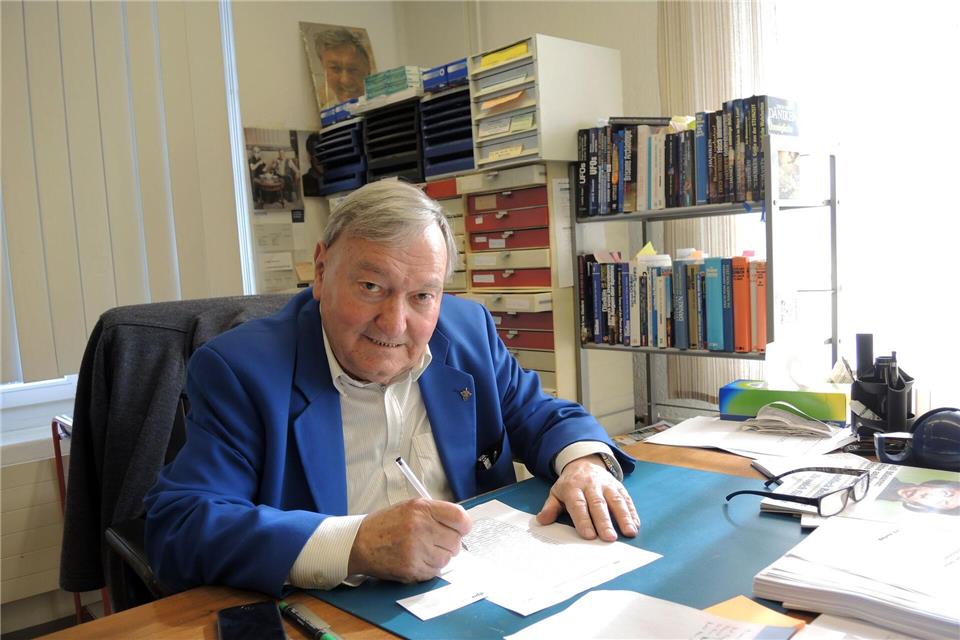 Erich von Däniken wurde 90 Jahre alt.picture alliance / dpa