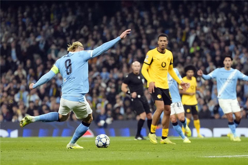 Erling Haaland traf gegen seinen Ex-Verein.Nick Potts/PA Wire/dpa