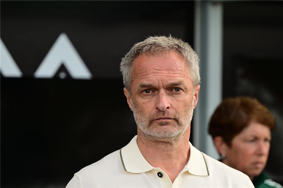 Ernüchtert: Bundestrainer Christian Wück und Assistentin Maren Meinert. Expa/ Reinhard Eisenbauer/APA/dpa