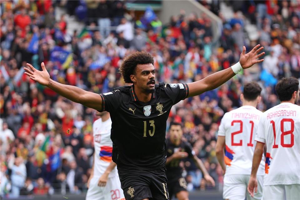 Eröffnete den Torreigen: Portugals Renato Veiga.Luis Vieira/AP/dpa