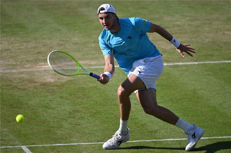Erreichte 2023 das Stuttgarter Finale: Jan-Lennard Struff. (Archivbild)Marijan Murat/dpa