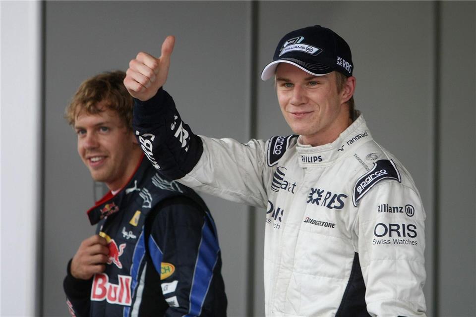 Erst Pole, dann kein neuer Vertrag: Hülkenbergs Karriere nahm viele Wendungen. picture alliance / dpa