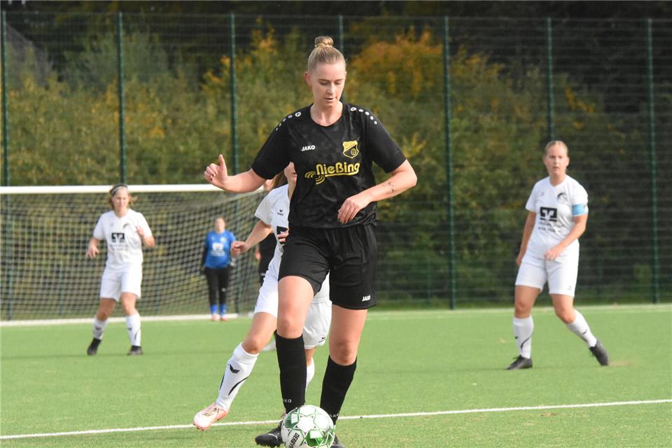 Erst Torschützin, dann Vorbereiterin: Janine Lohkamp kam mit Marbeck allerdings gegen Silschede nicht über ein Remis hinaus.