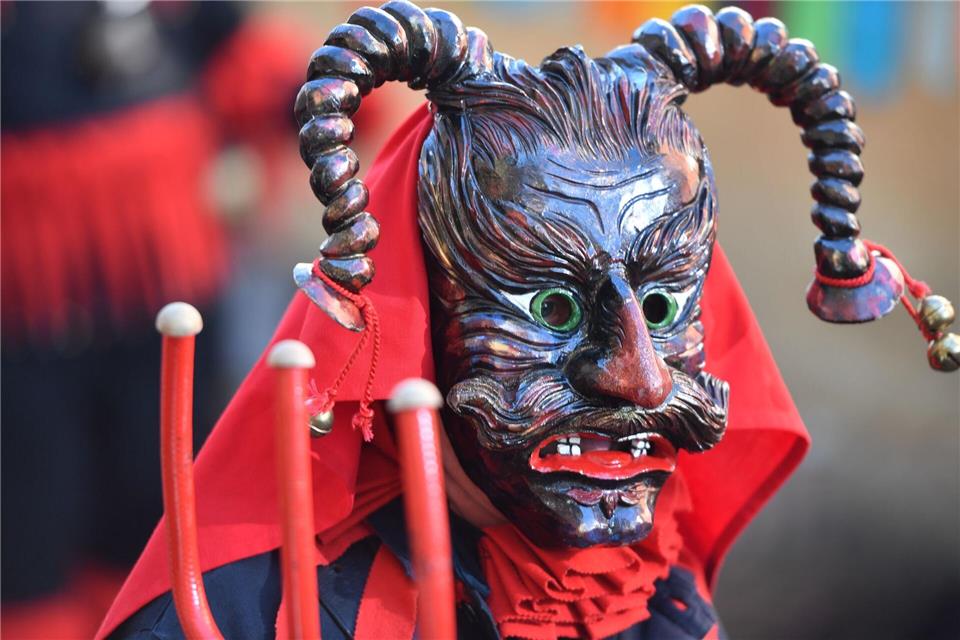 Erst ab 6. Januar beginnt im Südwesten offiziell die Fastnachts-Saison. (Archivbild) picture alliance / Felix Kästle/dpa