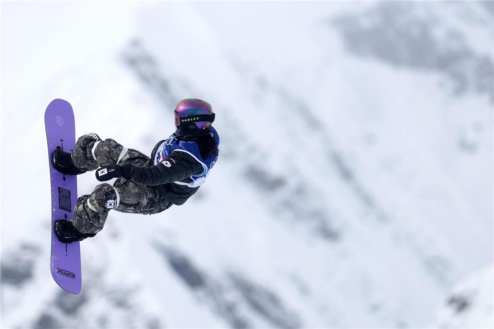 Erst am Ende fiel Annika Morgan auf den vierten Platz zurück.Oliver Weiken/dpa