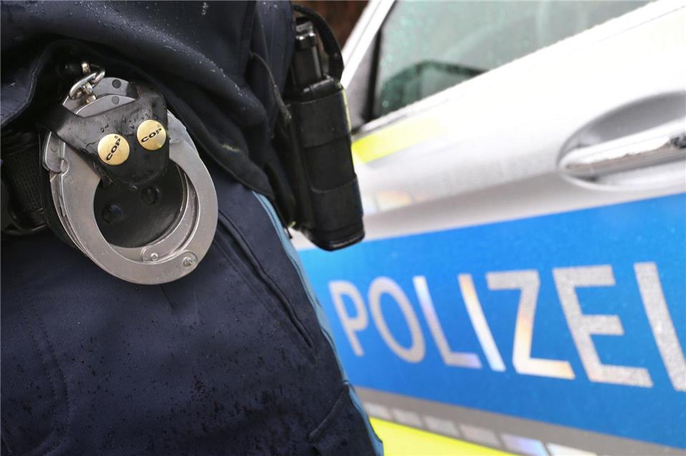 Erst begann der Mann im Polizeiwagen zu randalieren, dann flüchtete er. (Symbolbild)Karl-Josef Hildenbrand/dpa