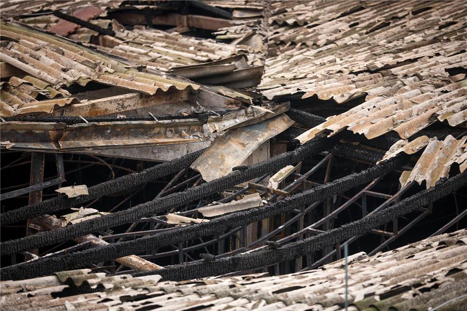 Erst im vergangenen Jahr erschütterte ein Feuer das kleine Land Nordmazedonien. (Archivbild)Armin Durgut/AP/dpa