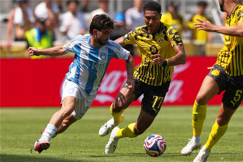 Erstaunliche Ähnlichkeit mit Bruder Jude: Jobe Bellingham bei der Club-WM.Carolyn Kaster/AP/dpa