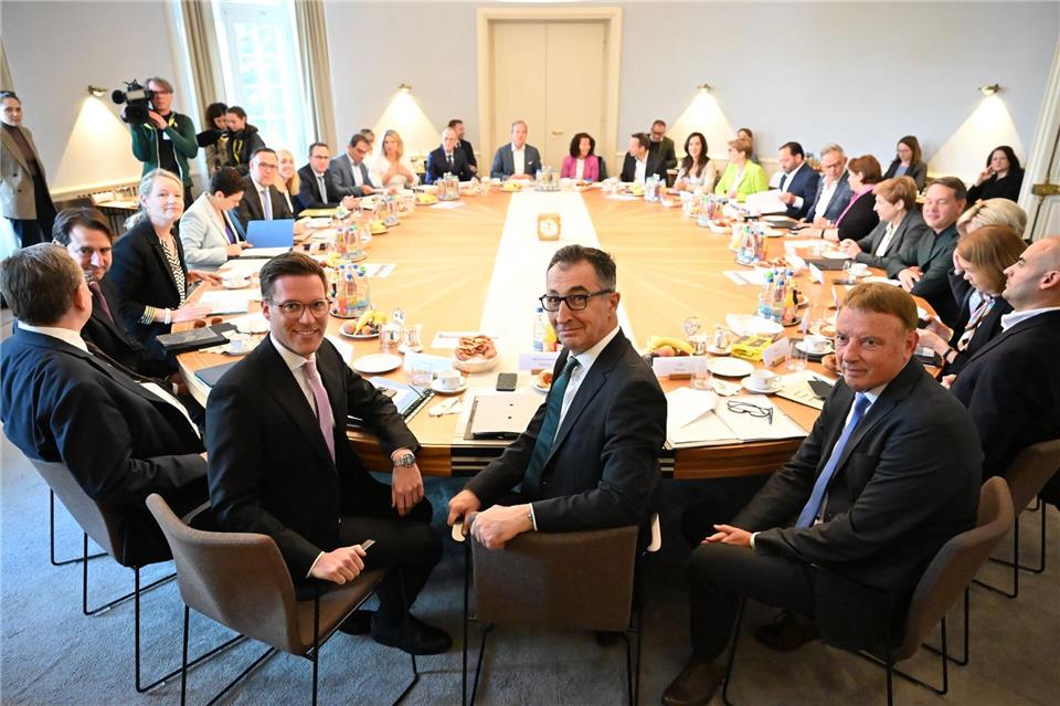 Erste Sitzung unter neue Leitung: Kabinett in Baden-WürttembergKatharina Kausche/dpa