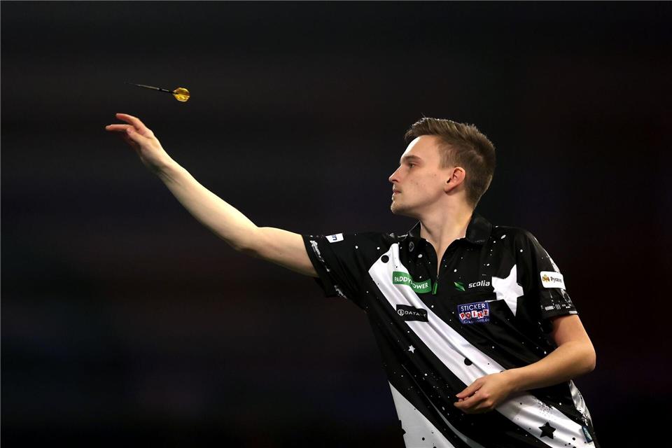 Erste echte WM-Enttäuschung: Pietreczko unterliegt Außenseiter.Steven Paston/PA Wire/dpa