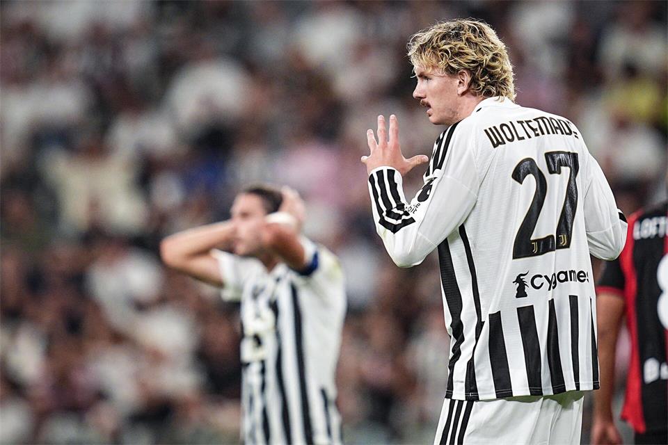 Erstes Tor für Juventus Turin: Nick Woltemade traf in der Europa League gegen NEC Nijmegen per Elfmeter. (Archivbild)Marco Alpozzi/LaPresse via ZUMA Press/dpa