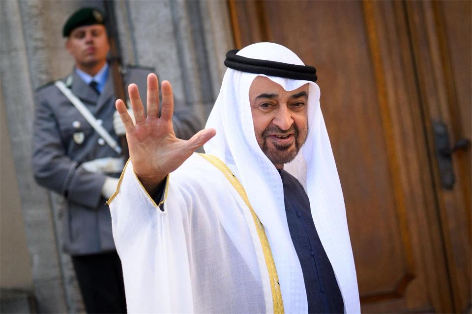 Erstmal absolviert ein Präsident der Vereinigten Arabischen Emirate einen Staatsbesuch in DeutschlandBernd von Jutrczenka/dpa