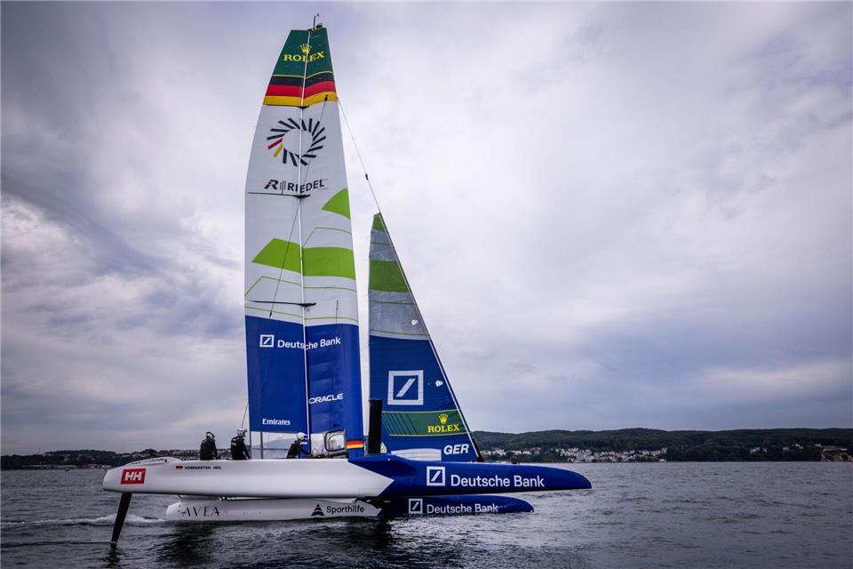 Erstmals in Deutschland: Die internationale Rennserie Sail GPJens Büttner/dpa