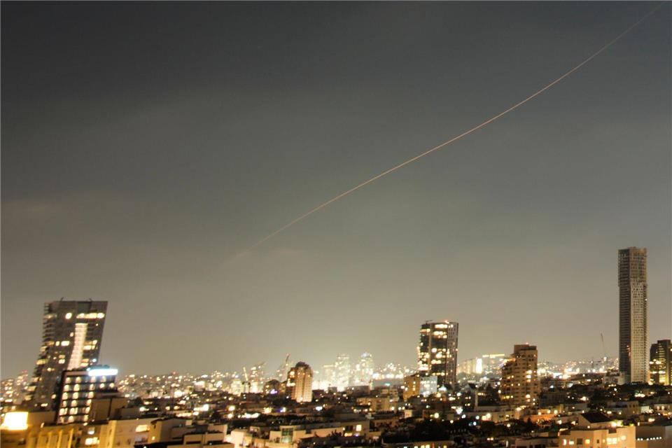 Erstmals seit dem 8. April feuerte der Iran Raketen auf Israel. Ohad Zwigenberg/AP/dpa