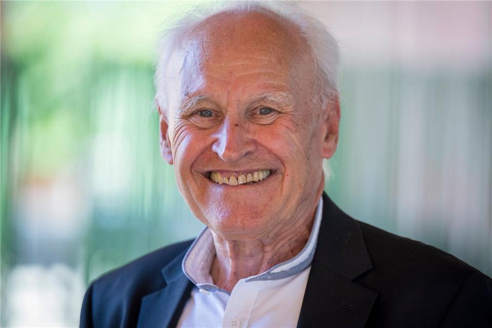 Erwin Huber feiert seinen 80. Geburtstag.Peter Kneffel/dpa