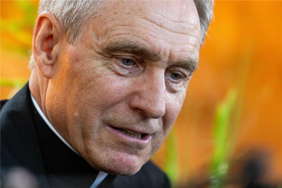 Erzbischof Georg Gänswein weint Rom nicht nach. (Archivbild)Philipp von Ditfurth/dpa