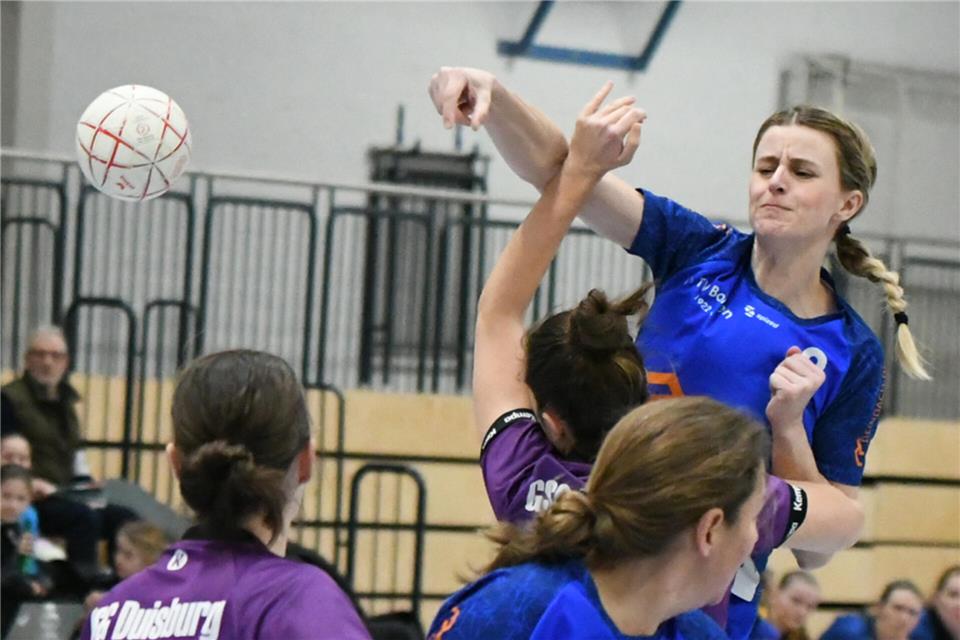 Erzielte gegen Duisburg sieben Tore für die Borkener Reserve: Annemarie Saltapidas.