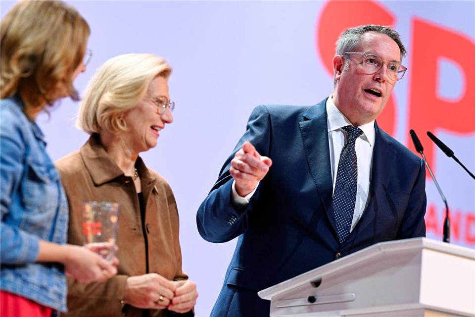 „Es bleibt beim Saarland, es bleibt bei Rheinland-Pfalz“, sagt Schweitzer.Uwe Anspach/dpa