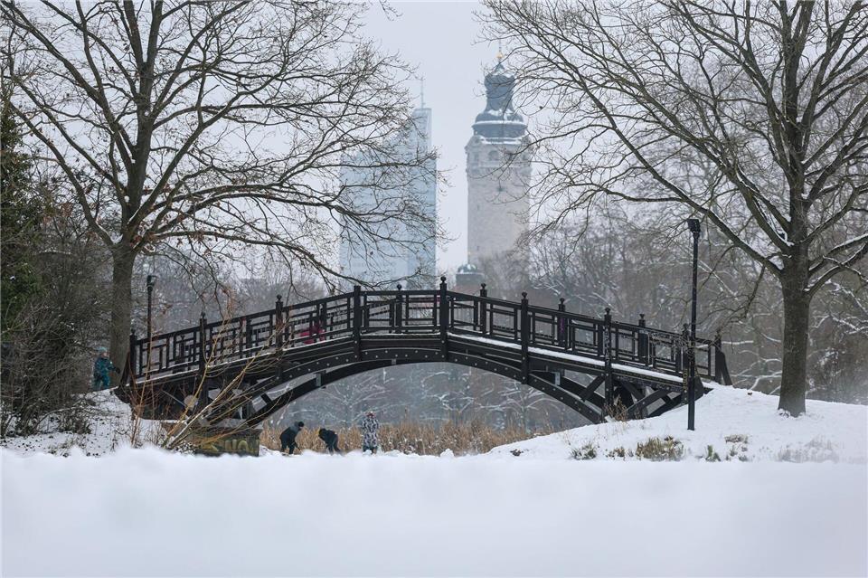 Es bleibt frostig in Sachsen.Jan Woitas/dpa