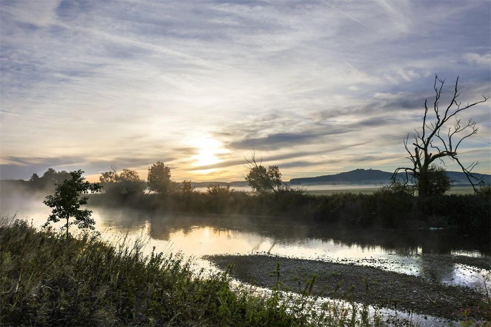 Es bleibt mild, aber in den Nächten wird Nebel zunehmend ein Thema. (Symbolbild)Thomas Warnack/dpa