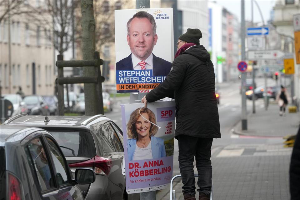 Es darf plakatiert werden.Thomas Frey/dpa