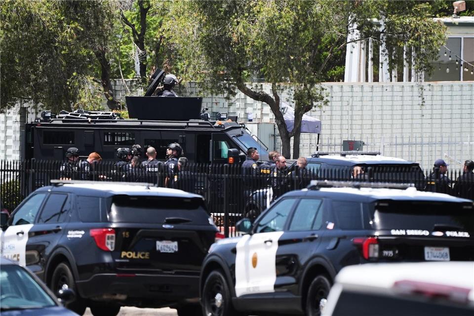 Es gab drei Todesopfer.Gregory Bull/AP/dpa