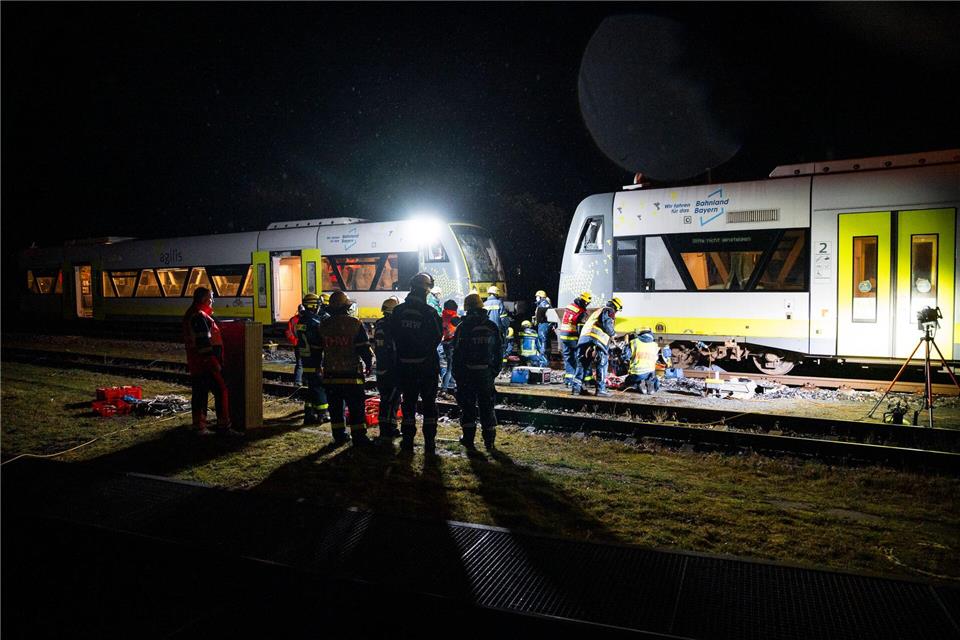 Es gab mehrere Verletzte.Daniel Vogl/dpa