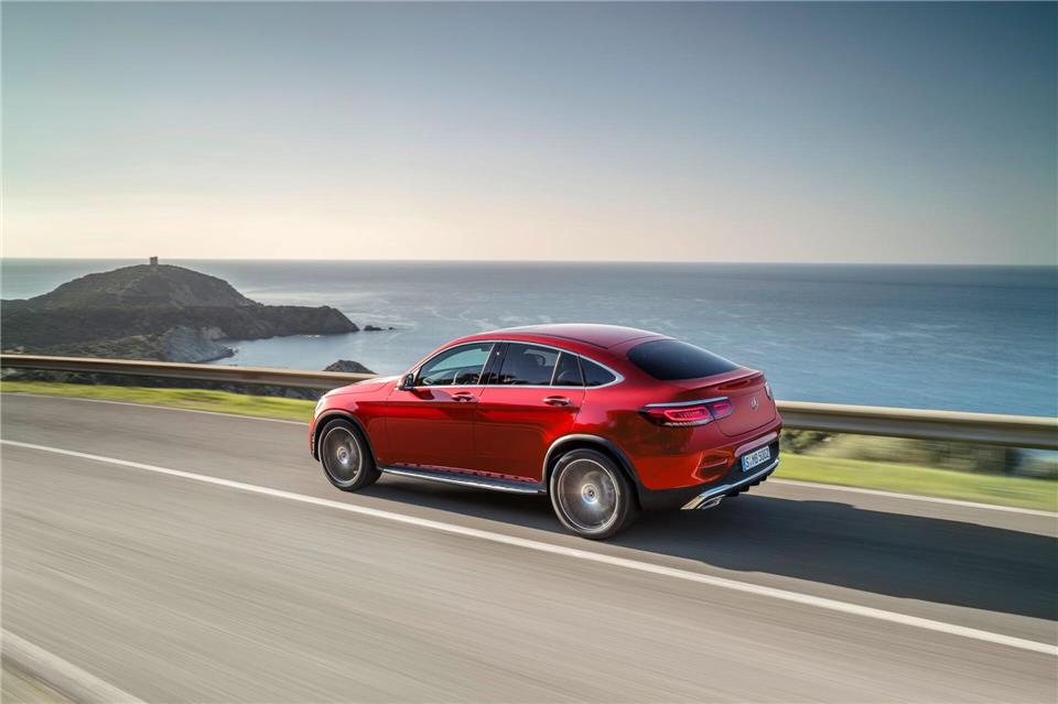 Es geht noch eleganter: Der Mercedes-Benz GLC ist auch als Coupé verfügbar. Mercedes-Benz AG/dpa-tmn