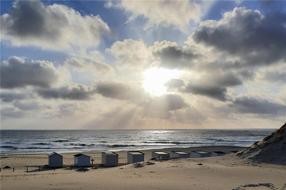 Texel für Foodies: Salzige Entdeckungen im Schafidyll Es gibt viele Arten von Unterkünften - darunter Strandhütten.Karin Willen/dpa-tmn