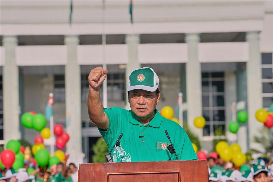 Es gilt bereits als sicher, dass die vom Militär unterstützte Union Solidarity and Development Party (USDP) die Wahl gewinnen wird. (Archivbild)Aung Shine Oo/AP/dpa