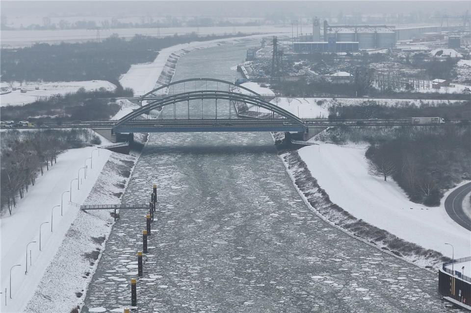 Es herrscht Dauerfrost in Sachsen-Anhalt.Peter Gercke/dpa