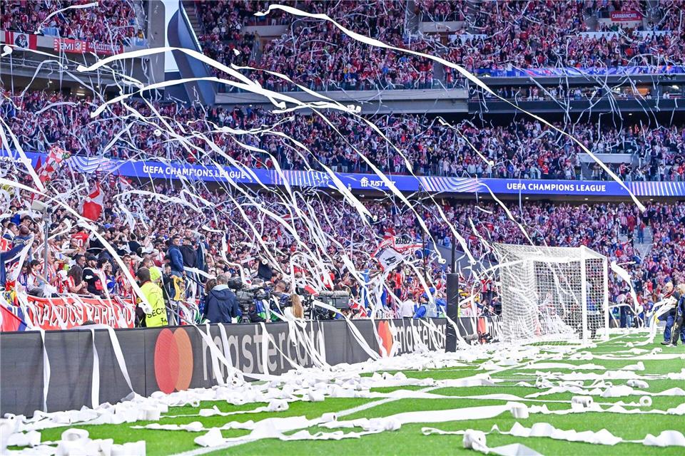 Es herrschte Hochstimmung in Madrid - zumindest vor dem Spiel. Oscar Manuel Sanchez/Zuma Press/dpa