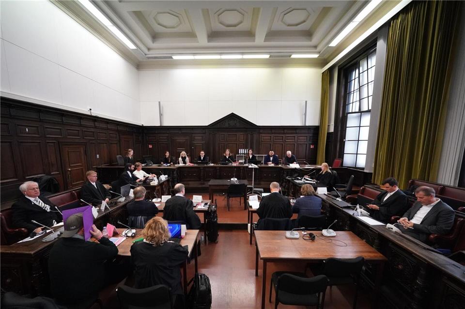 Es ist bereits der 22. Verhandlungstag im Landgericht Hamburg.Marcus Brandt/Pool dpa/dpa