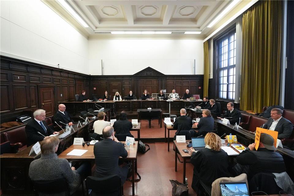 Es ist bereits der 30. Prozesstag in dem Mammutverfahren.Marcus Brandt/dpa Pool/dpa