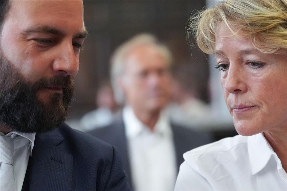 Es ist bereits der 62. Verhandlungstag im Prozess gegen Christina Block.Marcus Brandt/Pool dpa/dpa