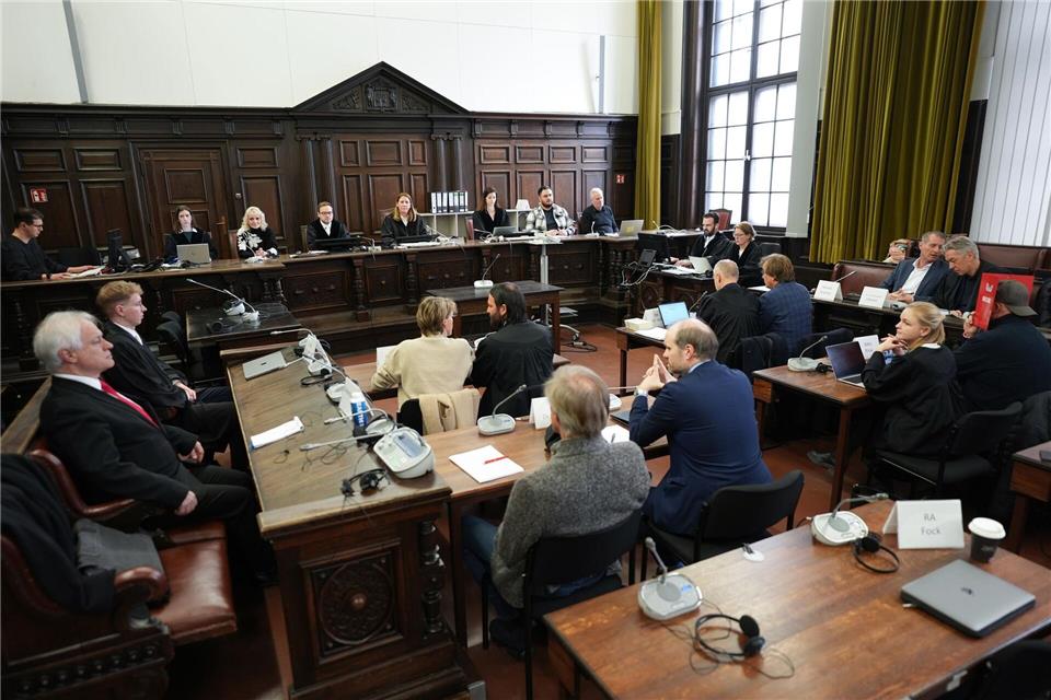 Es ist der 39. Verhandlungstag, mehr als 100 Prozesstermine sind angesetzt.Marcus Brandt/Pool dpa/dpa