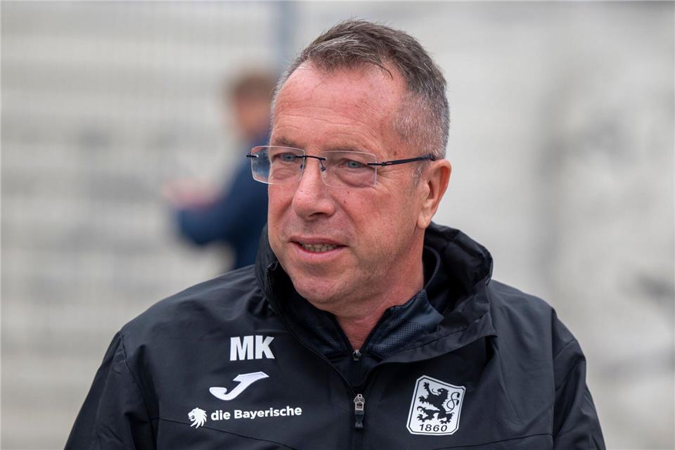 „Es ist noch nicht vorbei.“ 1860-Coach Markus Kauczinski gibt den Kampf um Platz drei nicht auf. (Archivbild)Peter Kneffel/dpa