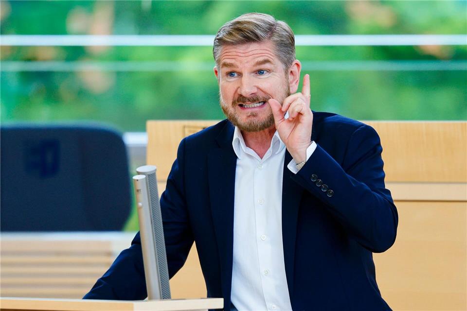 „Es liegt an uns, ob diese Zukunft besser oder schlechter wird“, sagte Heiner Garg. (Archivbild)Frank Molter/dpa