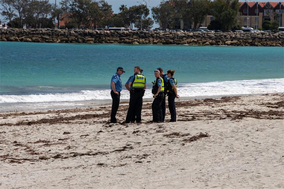 Es war der fünfte tödliche Haiangriff in Australien in diesem Jahr.Andrew O’Connor/Australian Broadcasting Corp/AP/dpa