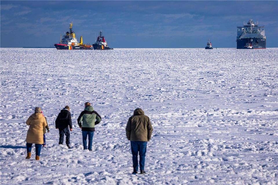 Es war der stärkste Eiswinter seit 15 Jahren. (Archivbild)Jens Büttner/dpa