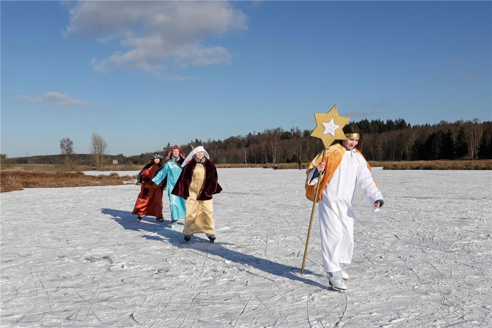 Es war eine Premiere für die Mädchen. Thomas Warnack/dpa