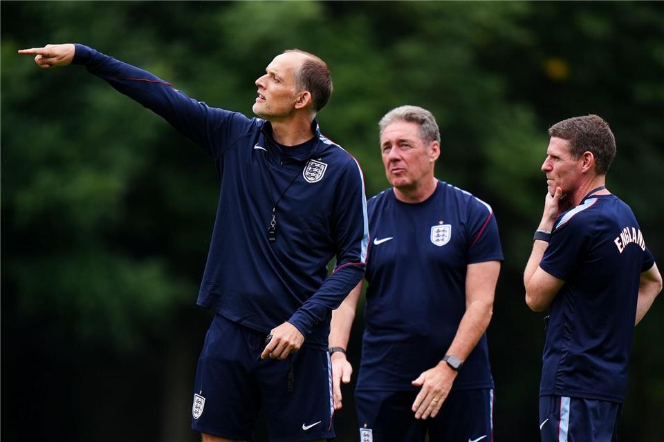 Es wird auch viel auf Tuchels Coaching in Mexiko gegen den WM-Mitgastgeber ankommen. Bradley Collyer/PA Wire/dpa