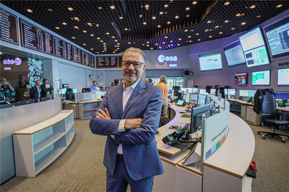 Esa-Chef Aschbacher meint, dass Europa in der Raumfahrt droht, abgehängt zu werden. (Archivbild)Andreas Arnold/dpa