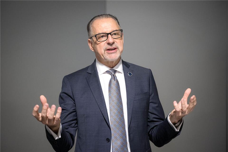 Esa-Chef Josef Aschbacher geht optimistisch in die Verhandlungen.Sina Schuldt/dpa