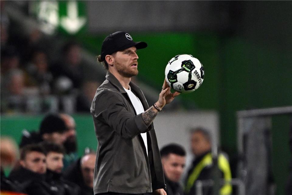 Eugen Polanski gelang im sechsten Spiel als Cheftrainer der erste Sieg.Federico Gambarini/dpa